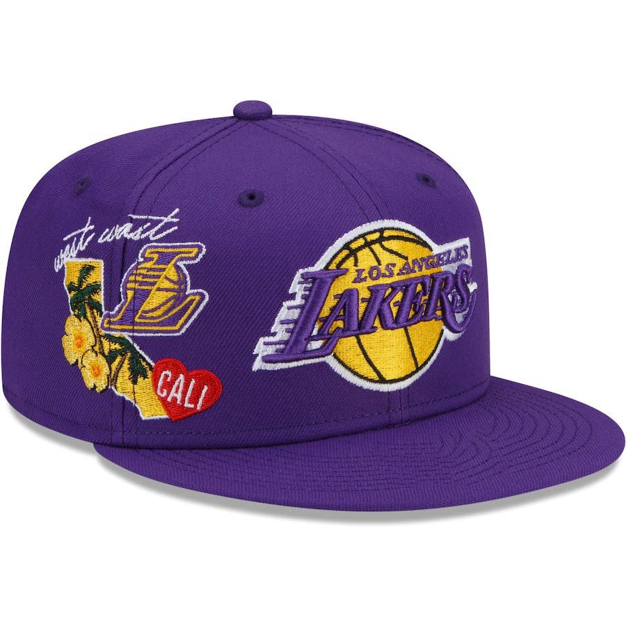 2022 NBA Los Angeles Lakers Hat TX 1015->nfl hats->Sports Caps